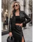 Dámska bunda DSTREET TY5856 ČIERNA