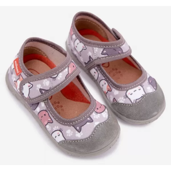  Detské papuče MILAMI 111/BR-34 GREY 