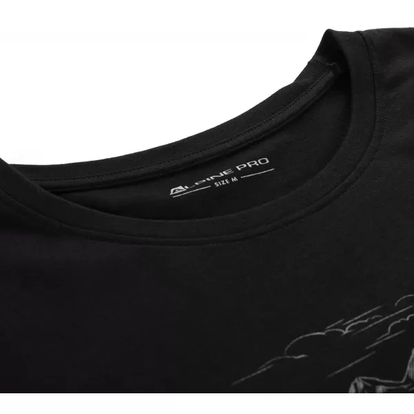  Dámske outdoorové tričko ALPINE PRO NOGERA 2 BLACK VARIANT PA 