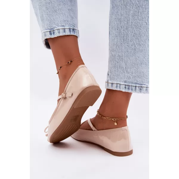  Dámske baleríny BOTO 6625-1 BEIGE 