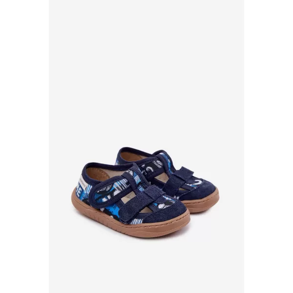  Detské barefoot papuče MILAMI BF10/BR-31 BLUE 