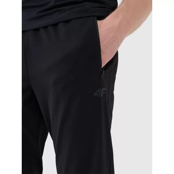  Pánske nohavice 4F WMM00TFTRM1067 DEEP BLACK 