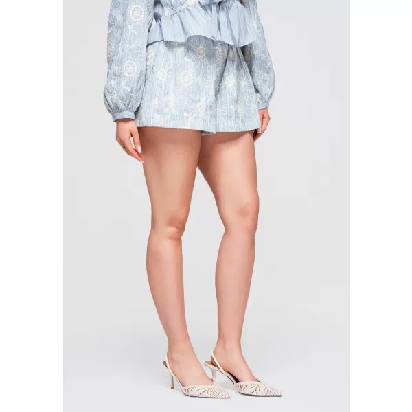  Dámske kraťasy OMBRE OW-ST-E0012 BLUE 