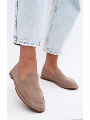 Dámske mokasíny BOTO 9889 KHAKI