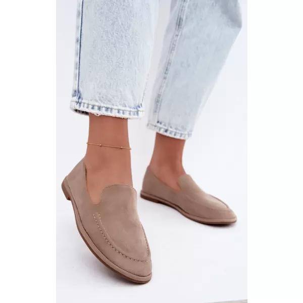  Dámske mokasíny BOTO 9889 KHAKI 