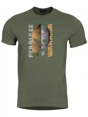 Pánske tričko PENTAGON AGERON FEARLESS K09012-FE OLIVE GREEN