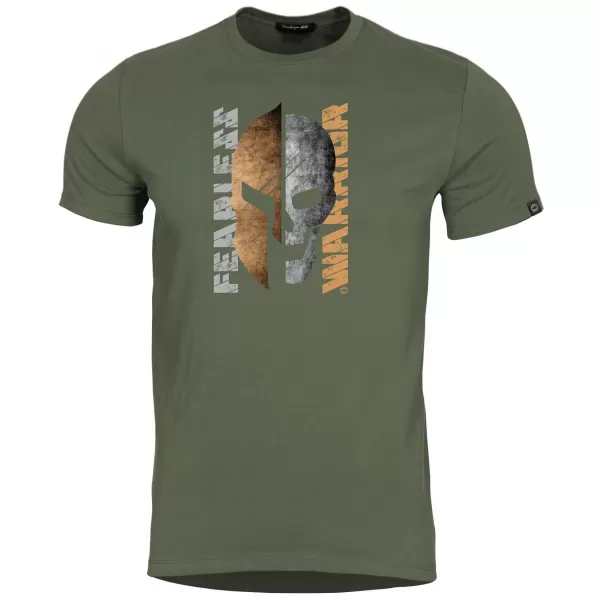  Pánske tričko PENTAGON AGERON FEARLESS K09012-FE OLIVE GREEN 