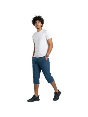 Pánske capri nohavice ALPINE PRO WEDER 2 BLUE WING TEAL