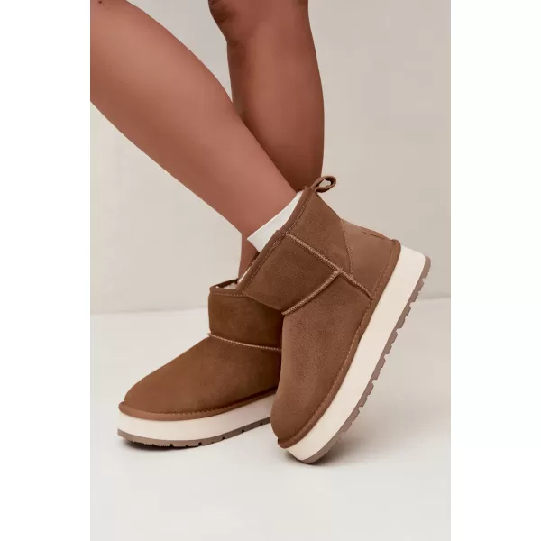  Dámske topánky BIG STAR SHOES UU274692 BROWN/BEIGE 