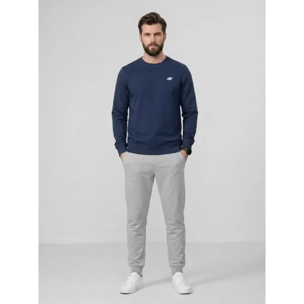  Pánska mikina 4F WMM00TSWSM1768 NAVY 