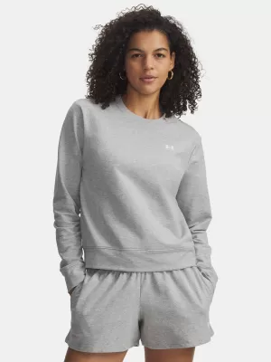Dámska mikina UNDER ARMOUR SPORT TERRY CREW 6011016-011 ŠEDÁ