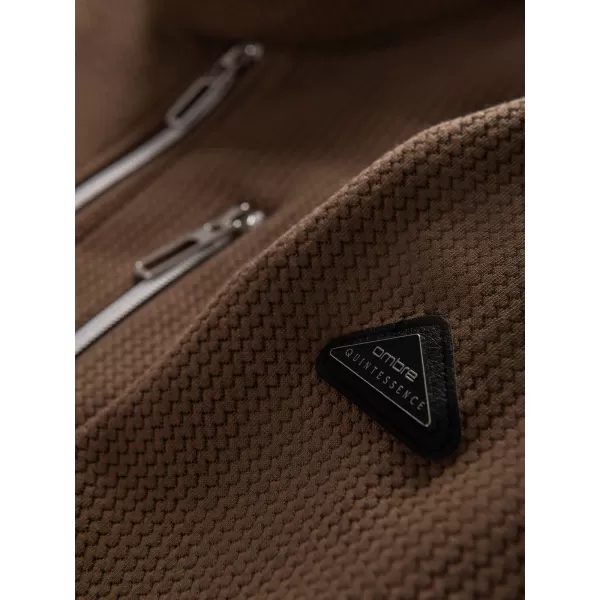  Pánska bunda OMBRE C587 BROWN 