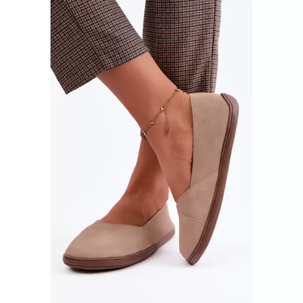  Dámske baleríny BOTO JH610P BEIGE 