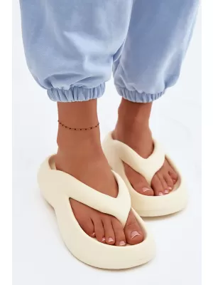 Dámske žabky BOTO SS-125 BEIGE