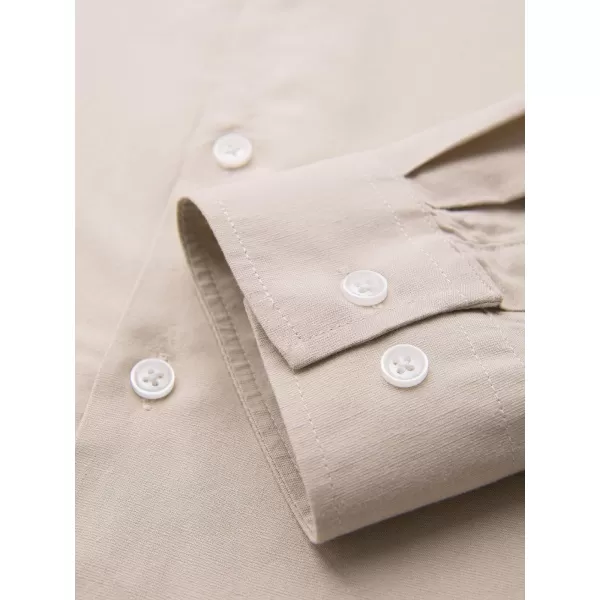  Pánska košeľa OMBRE OM-SHCS-0190 BEIGE 