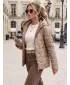 Dámska bunda DSTREET TY5882 BÉŽOVÁ