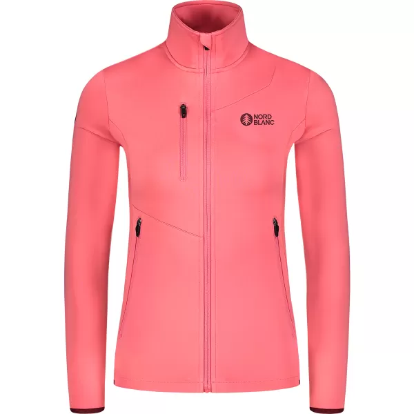  Dámska powerfleece mikina NORDBLANC CRISP NBSFL8338 RUŽOVÁ 