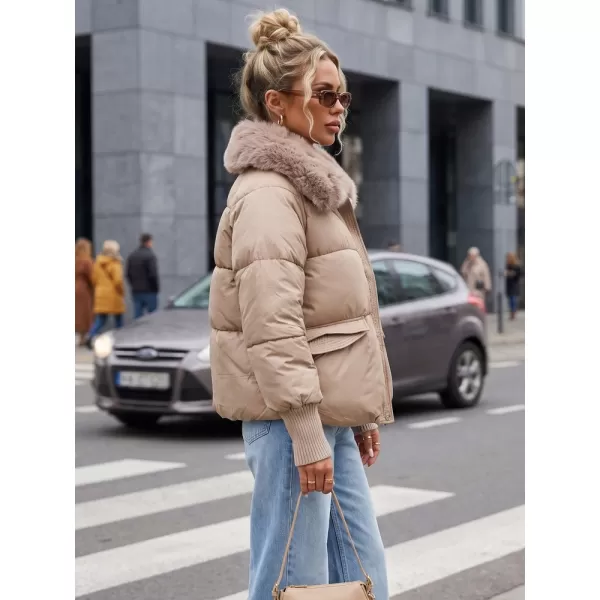 Dámska bunda DSTREET TY5816 KARAMELOVÁ 