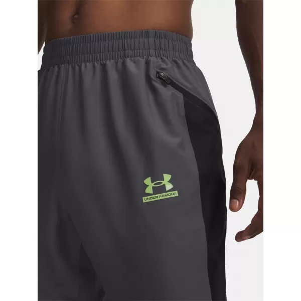  Pánske športové nohavice UNDER ARMOUR TECH SPORT PANT 6011268-025 ŠEDÁ 