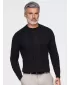 Pánsky sveter OMBRE OM-SWSW-0191 BLACK