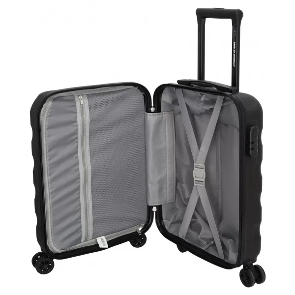  Škrupinový kufor BEAGLES ORIGINALS TRAVEL S 19214 BLACK 