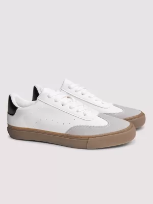 Pánske tenisky OMBRE OM-FOTL-0190 WHITE