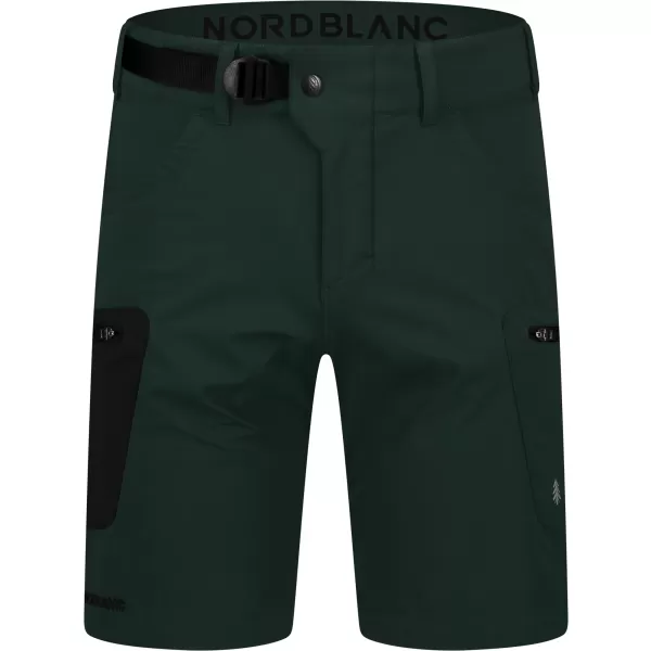  Pánske kraťasy NORDBLANC ARC NBSPM8358 TMAVO ZELENÁ 