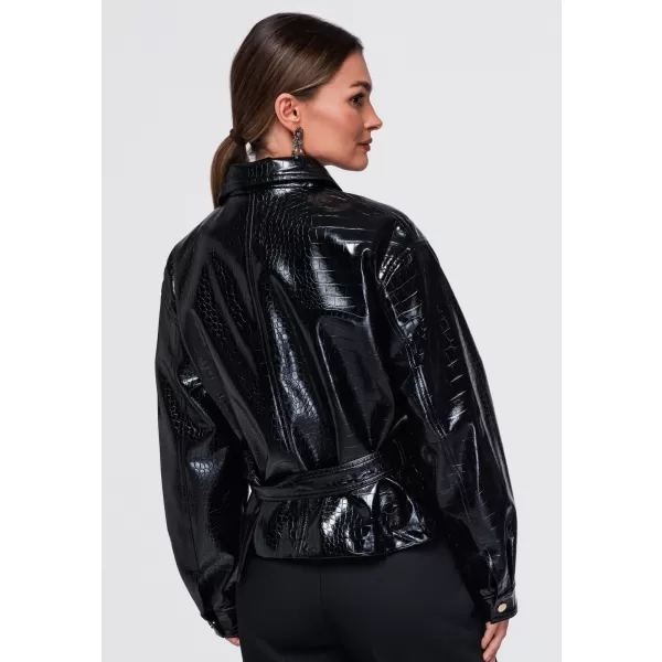  Dámska bunda OMBRE OW-JAFL-0141 BLACK 
