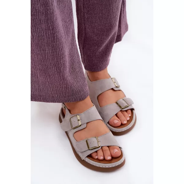  Dámske sandále VINCEZA 79620 GREY 