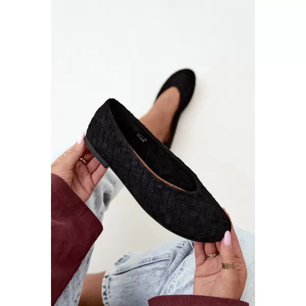  Dámske baleríny BOTO 9867 BLACK 