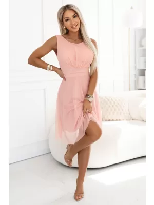 Dámske šaty NUMOCO 676-2 BROSKYŇOVÁ