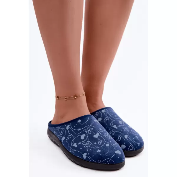  Dámske šľapky INBLU ET000041 MODRÁ 