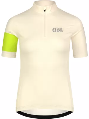 Dámsky cyklo dres NORDBLANC ENTHUSIAST NBSLF8084 BÉŽOVÁ