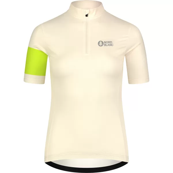  Dámsky cyklo dres NORDBLANC ENTHUSIAST NBSLF8084 BÉŽOVÁ 