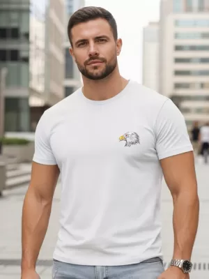 Pánske tričko DSTREET NX0148R-WH BIELA