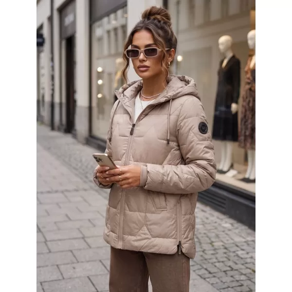  Dámska bunda DSTREET TY5799 KARAMELOVÁ 