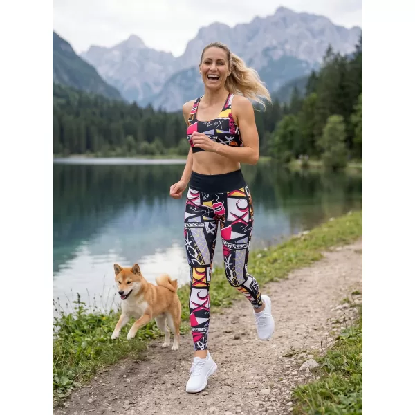  Dámske dlhé funkčné legíny premium (nové veľkosti) ALTISPORT VOJ/ALW041LEG05 ČIERNA 