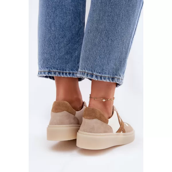  Dámske tenisky ZAZOO N1108S5/725/1098/771 BEIGE 