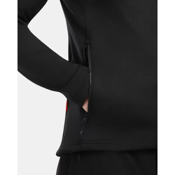  Pánska fleece mikina KILPI SEVELEN-M 1M0202KI ČIERNA 