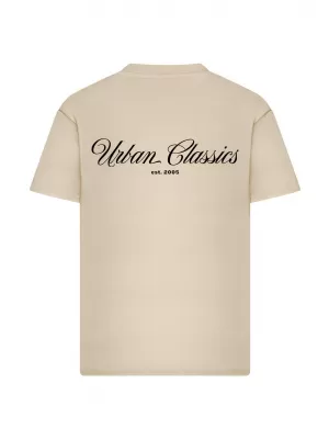 Pánske tričko URBAN CLASSICS TB8757 WHITE/SAND