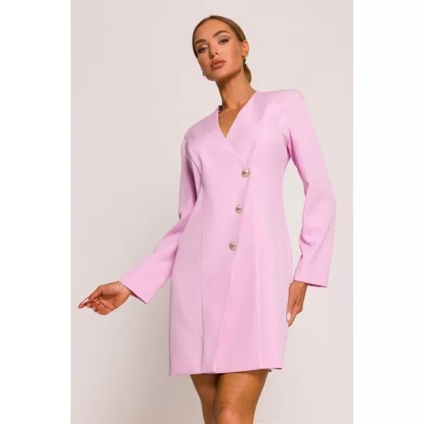  Dámske šaty MOE M793 CANDY PINK 