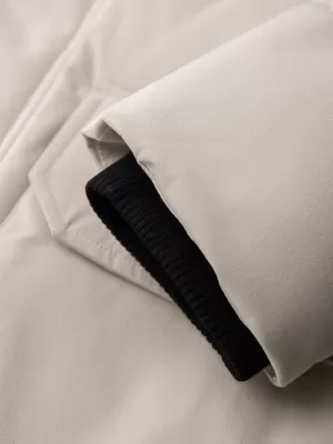 Pánska parka OMBRE OM-JALJ-0310 CREAM