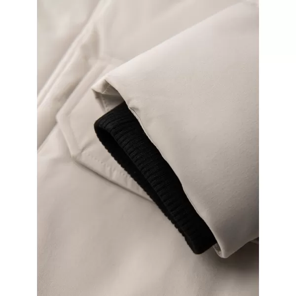 Pánska parka OMBRE OM-JALJ-0310 CREAM 