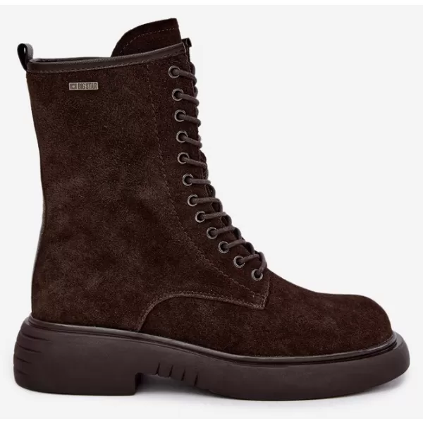  Dámske topánky BIG STAR SHOES UU274612 BROWN/BEIGE 