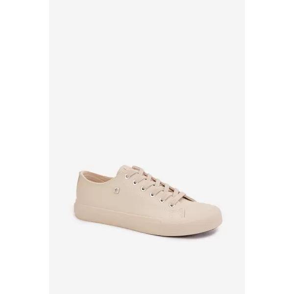  Dámske tenisky BIG STAR SHOES TT274019 BEIGE 