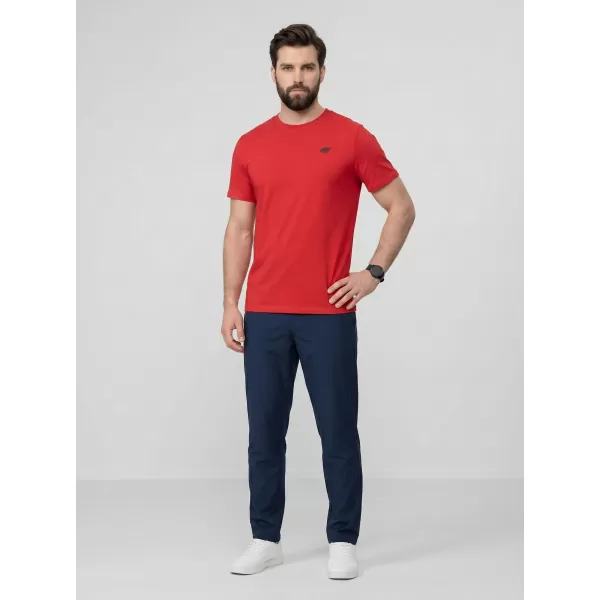  Pánske funkčné tričko 4F WAW25TFTSM1526 RED 