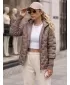 Dámska bunda DSTREET TY5868 KHAKI