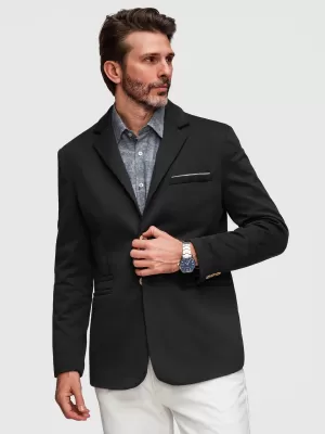 Pánske sako OMBRE M170 BLACK