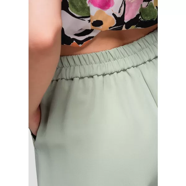  Dámske kraťasy OMBRE OW-ST-E0009 LIGHT GREEN 