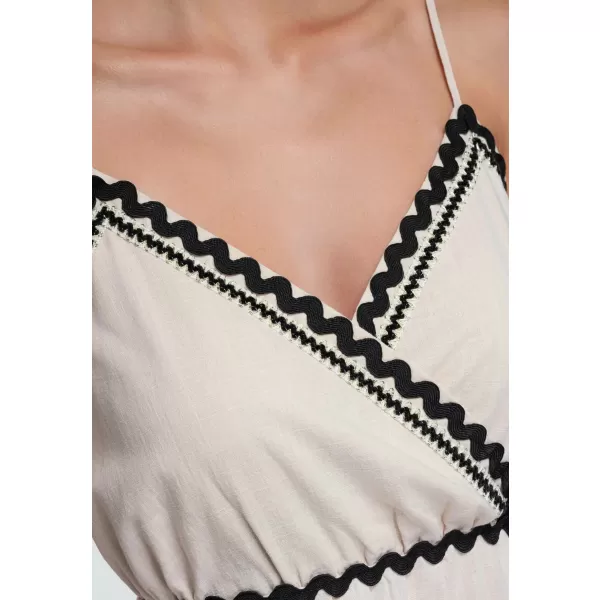  Dámske šaty OMBRE OW-DLR-E0006 BEIGE 